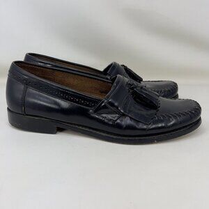 G.H Bass Leather Tasseled Loafers Black Men’s Size 10.5 D